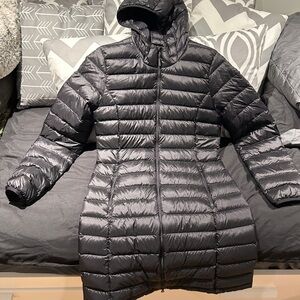 BOTANIE LONG PUFFER Women's Black Puffer Jacket